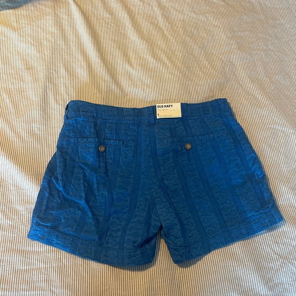 NWT Old Navy Embroidered Blue Shorts Size 6 - Picture 5 of 7